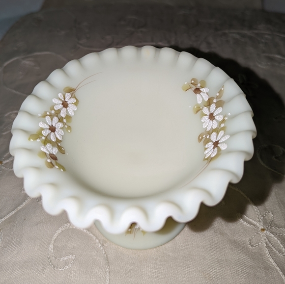 Fenton Dining Vintage Fenton Footed Candy Dish Poshmark